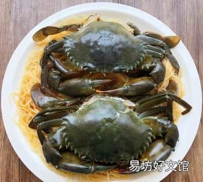 粉丝蒸青蟹,表嫂青蟹蒸粉丝