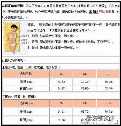 一文掌握衣服尺寸的换算方法 腰围88是二尺几的腰