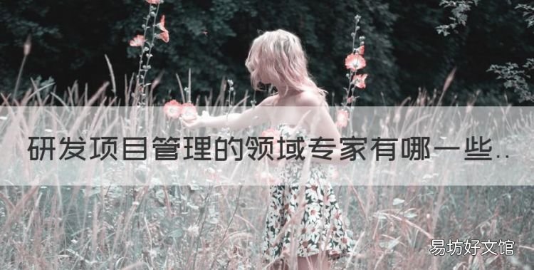 如何做好研发项目管理工作,研发项目管理的领域专家有哪些