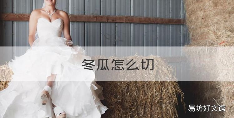 冬瓜怎么切