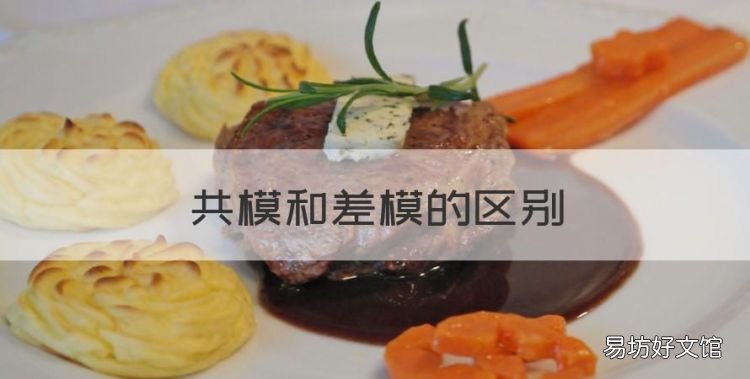 共模和差模的區別，共模信號和差模信號定義