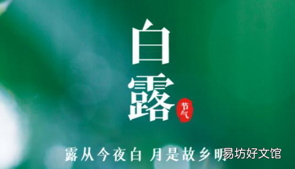 九月是什么节气,在公历九月份有哪两个节气?