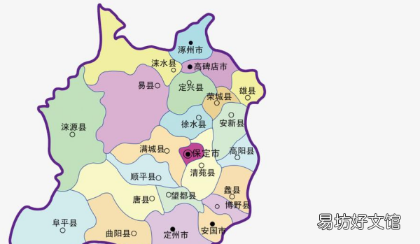 保定的縣城有哪些，保定市有幾個區幾個縣