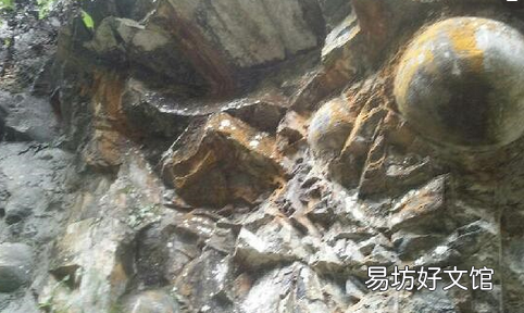 贵州崖壁现大量石头蛋,贵州梵净山崖壁