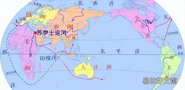 苏伊士运河是它运行的黄金水道 百科苏伊士运河