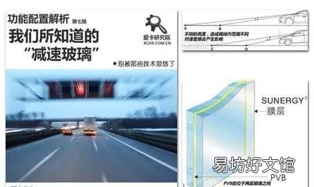 汽车减速玻璃的原理是什么