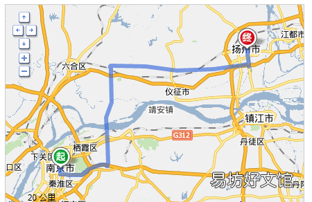 南京到扬州多少公里