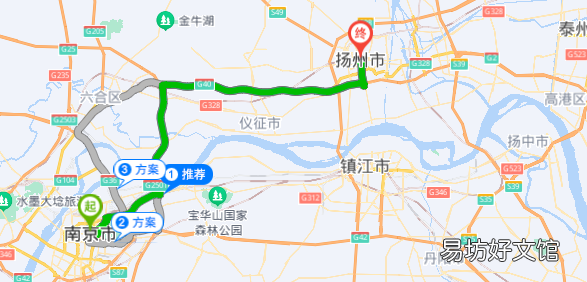 南京到扬州多少公里
