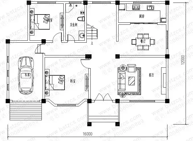 10套精美别墅外观效果图 农村自建房设计图纸及效果图大全