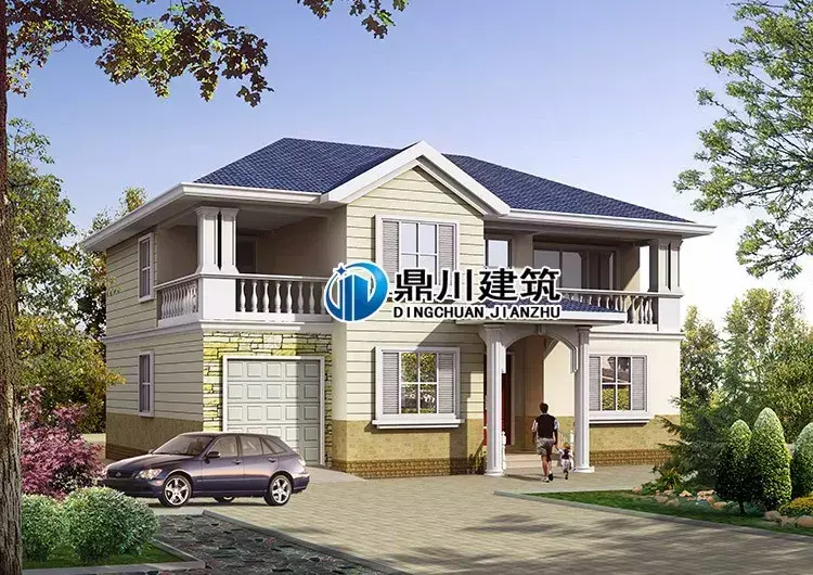 10套精美别墅外观效果图 农村自建房设计图纸及效果图大全
