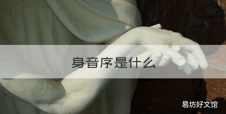 身音序是什么，遇到什么的字用音序查字