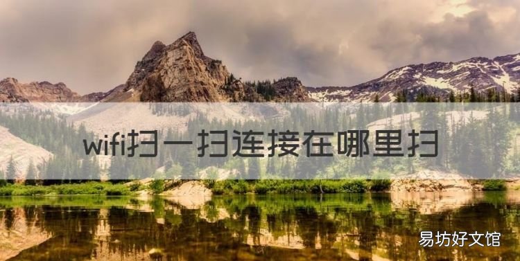 wifi扫一扫连接在哪里扫,荣耀手机怎么扫码连接wifi