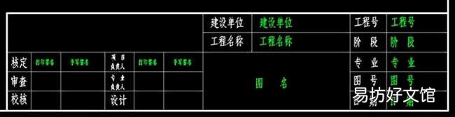 小白快看5步教你做出圖框 cad畫a4圖框和標(biāo)題欄步驟