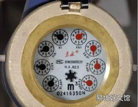 水表怎么看读数,水表怎么看吨数