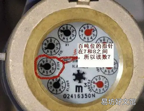 水表怎么看读数,水表怎么看吨数