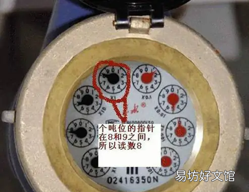 水表怎么看读数,水表怎么看吨数