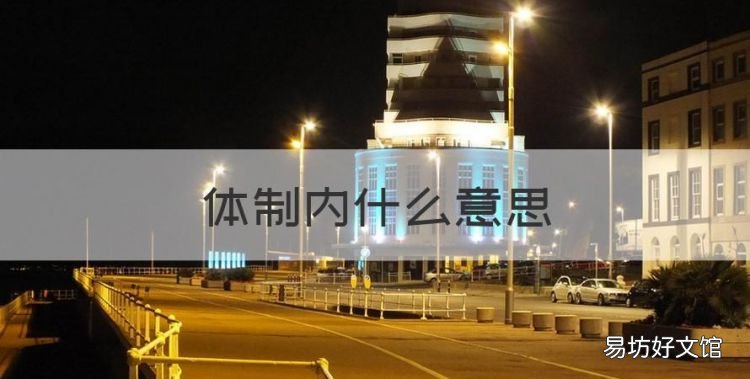 体制内什么意思,体制内是什么意思