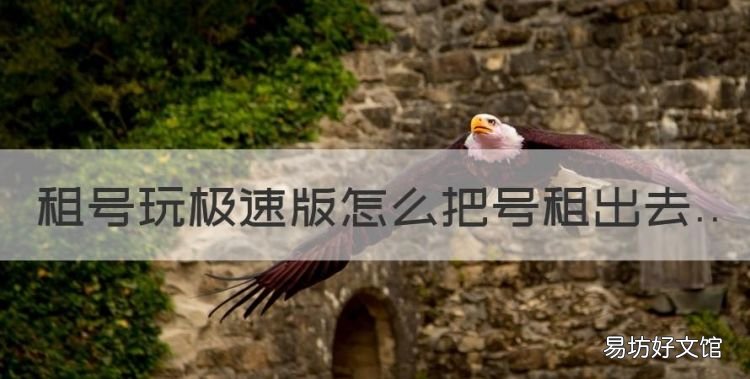 租号玩怎么发布账号，租号玩极速版怎么把号租出去