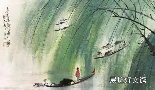 不知细叶谁裁出的诗意是什么