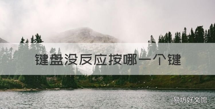 键盘没反应按哪一个键，苹果电脑键盘没反应是哪个键锁了