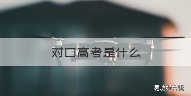 对口高考是什么，什么是对口高考