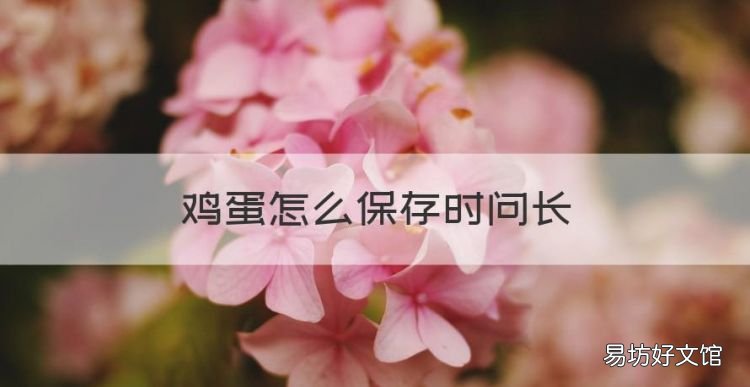 鸡蛋怎么保存时问长,鲜鸡蛋怎样保存时间长窍门