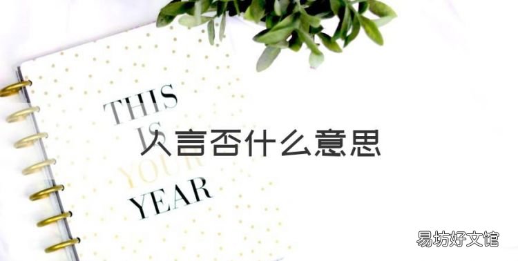人言否什么意思,汝人言否是什么意思解释