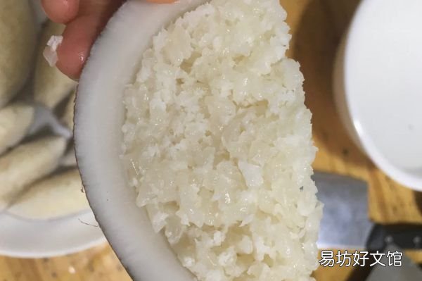 椰子饭怎么吃,椰子饭怎么做