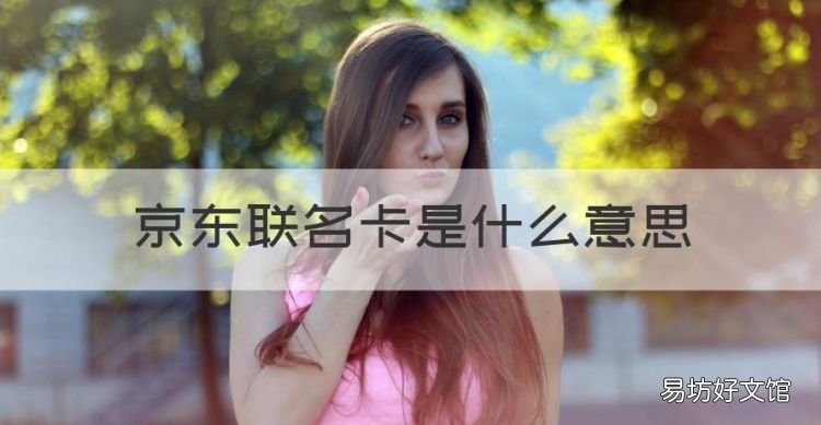 京东联名卡是什么意思，京东金融联名卡审核要多久