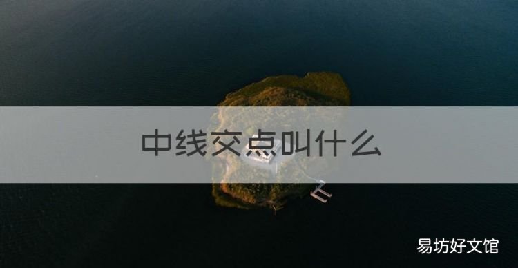 中线交点叫什么，中线的交点叫什么心