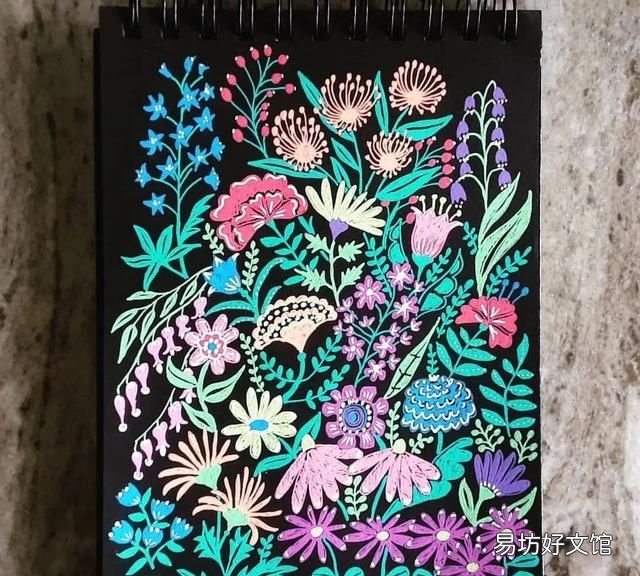 怎么才能用最简单的蜡笔画画
