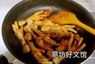 韩式辣酱鸡爪的做法