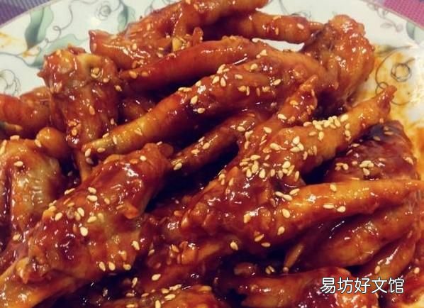韩式辣酱鸡爪的做法