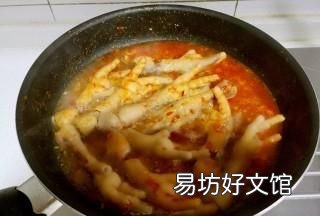 韩式辣酱鸡爪的做法