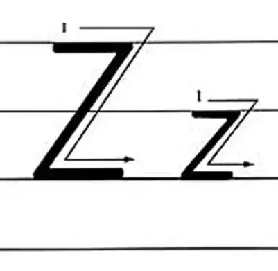 图文详解26个字母书写的规格 拼音大小写的26个字母格式