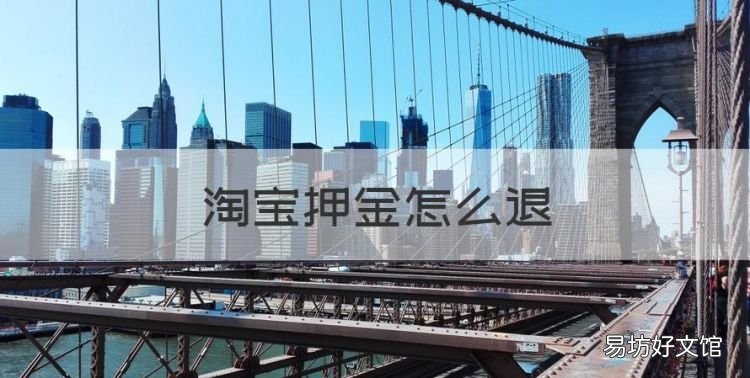 淘宝押金怎么退,淘宝保证金1000随时可以退吗