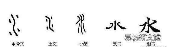 汉字的二点水三点水四点水含义