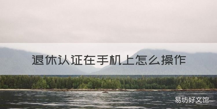 退休认证在手机上怎么操作,退休工人认证用手机怎么认证支付宝