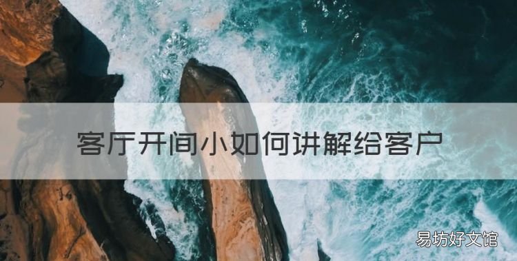 客厅太大怎么利用空间,客厅开间小如何讲解给客户