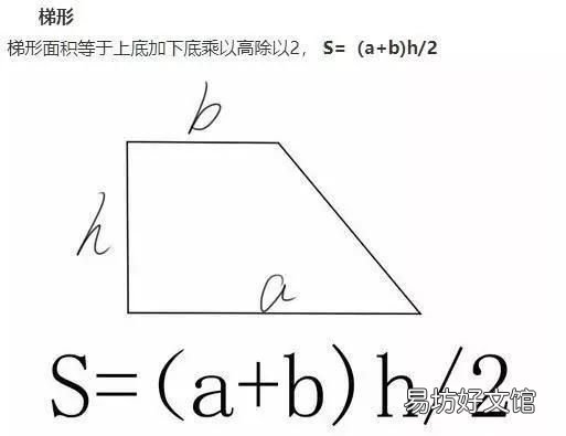 常见图形的面积和周长公式,不规则图形的周长和面积计算方法