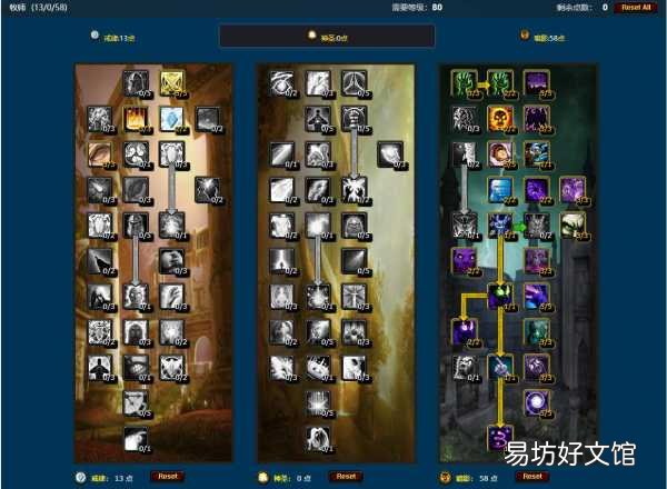 80级牧师三系天赋加点推荐 牧师天赋怀旧服wlk