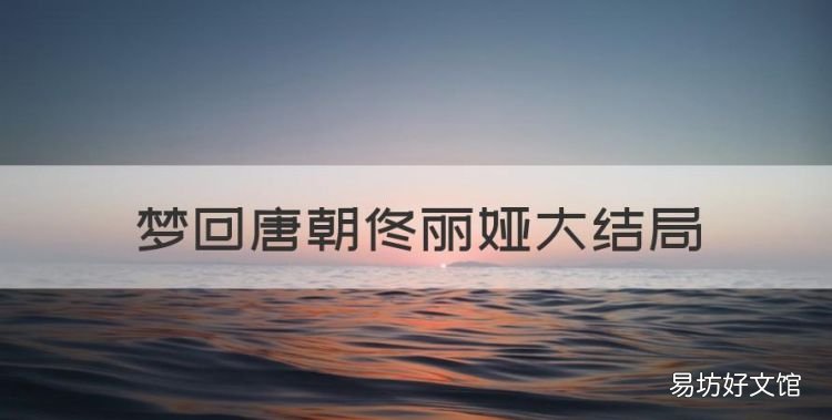 梦回唐朝佟丽娅大结局,套呢对不起我家里没有套,这是哪个电视剧