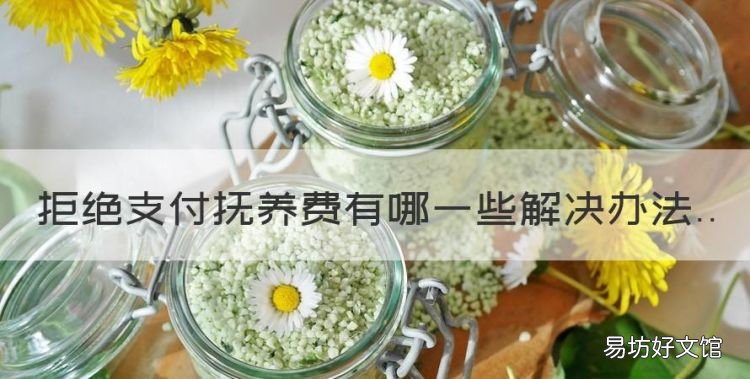 离婚后拒不支付抚养费怎么办,拒绝支付抚养费有哪些解决办法
