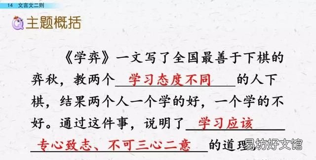 六年级下册语文第14课《文言文二则》PPT