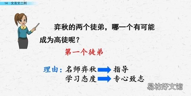 六年级下册语文第14课《文言文二则》PPT