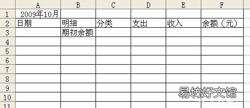 手把手教你做excel记账表格 收支记账表怎么做