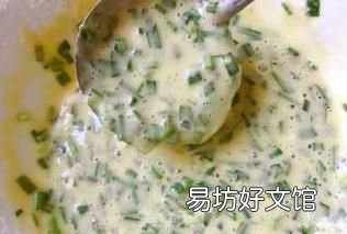 鸡蛋饼怎么炒,韭菜鸡蛋饼怎么做法