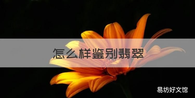 怎么样鉴别翡翠,辨别翡翠的最简单方法视频