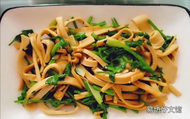 炒豆腐皮怎么做,绿豆芽炒豆腐皮怎么炒好吃