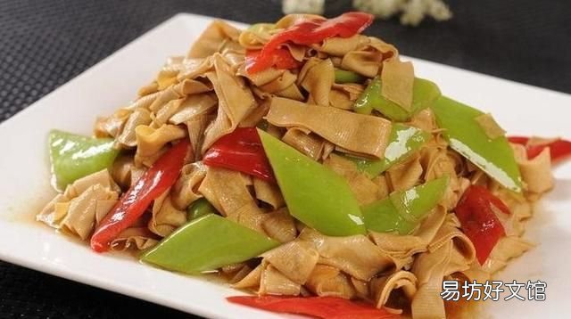 炒豆腐皮怎么做,绿豆芽炒豆腐皮怎么炒好吃